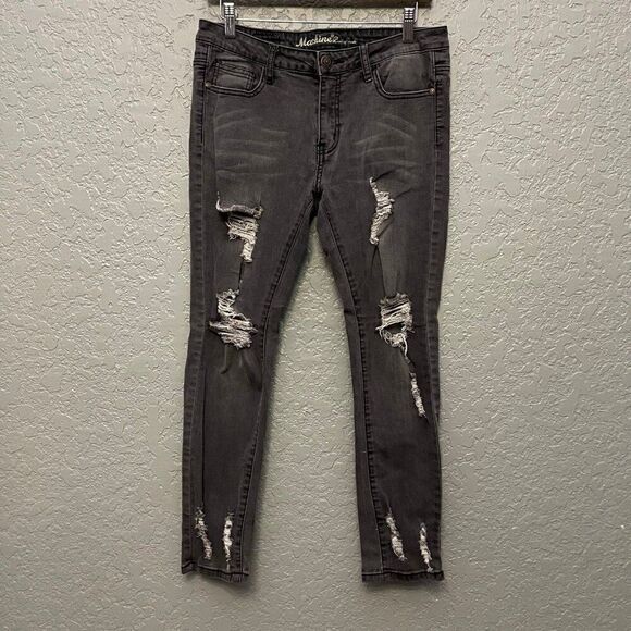 Machine Ripped Jeans - Picture 2 of 12